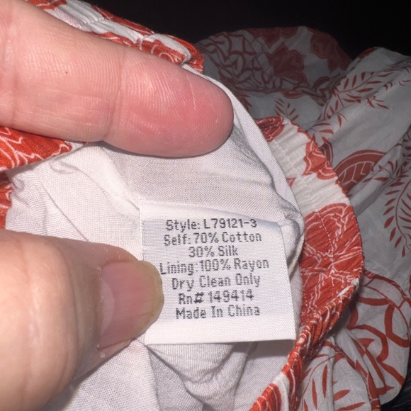 Johnny Was Jade Silk Pull-On Midi Skirt and Top Small - Picture 10 of 12